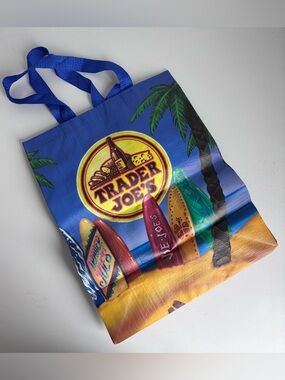 Trader Joe's Reusable Beach Grocery Shopping Bag